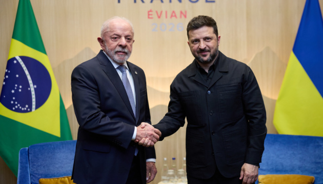 ゼレンシキー宇大統領、ルーラ・ブラジル大統領と戦争終結を協議