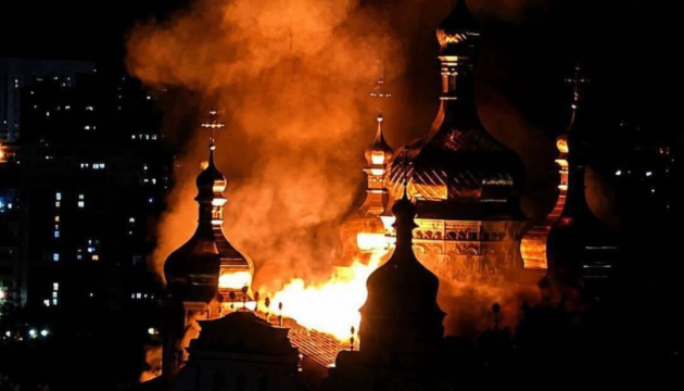 Russian Propaganda Fabricates Evidence to Cover Up Attack on Kyiv Pechersk Lavra