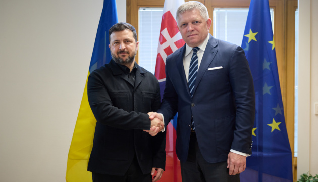 Zelensky, Fico discuss Ukraine's EU integration, joint efforts for peace