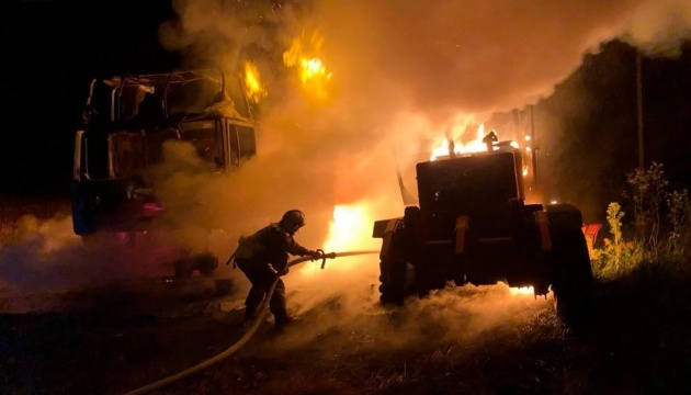 Russian forces attack energy infrastructure, transportation, and gas stations in Mykolaiv region; one person killed