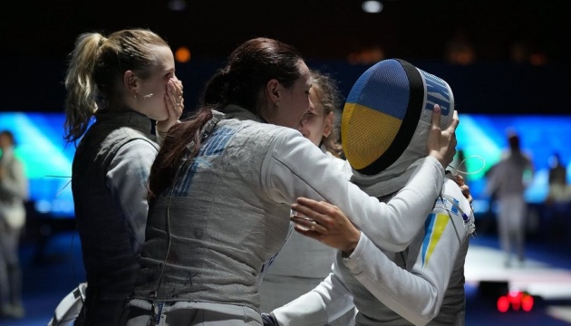 Україна вперше в історії здобула нагороду ЧЄ з фехтування в жіночій командній рапірі