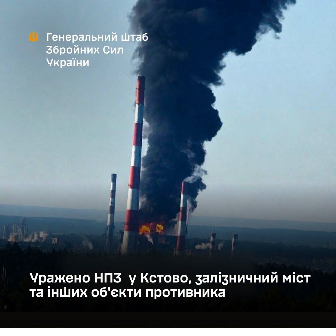 Сили оборони уразили НПЗ у Нижньогородській області
