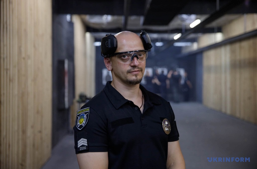 Вадим, інструктор профпідготовки Управління поліції охорони у м. Києві