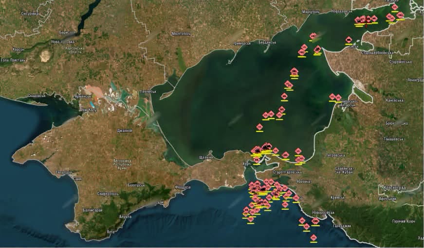Сили безпілотних систем уразили сім суден тіньового флоту РФ, засоби ППО та енергооб'єкти