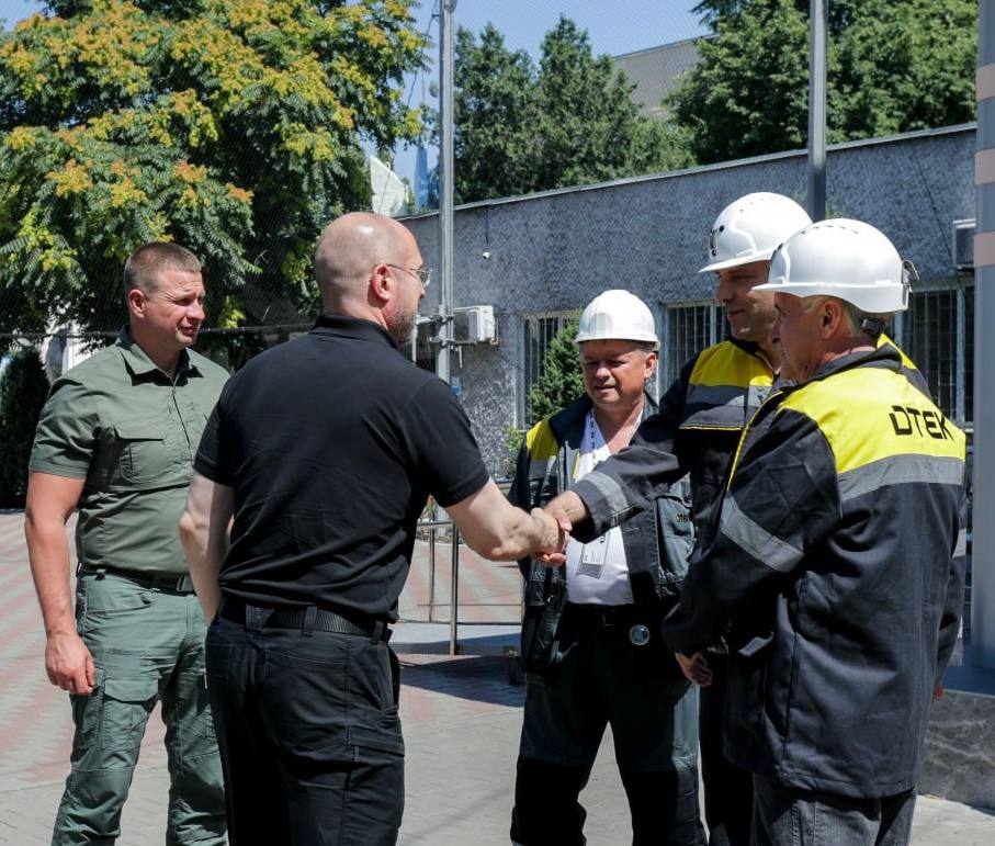 Шмигаль відвідав шахту на Дніпропетровщині