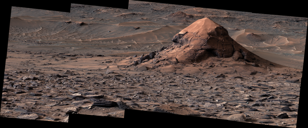 Curiosity знайшов на Марсі велике поле з багатогранниками, схожими на соти