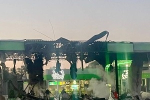Fuerzas rusas atacan 5 gasolineras en la región de Dnipropetrovsk, matando a una mujer e hiriendo a tres personas más