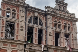 Des troupes russes ont endommagé l'un des plus anciens bâtiments historiques de Zaporijjia