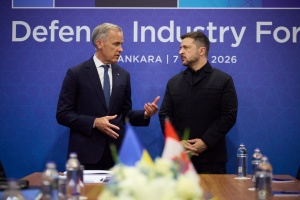Le Premier ministre canadien annonce une nouvelle aide à la défense de l'Ukraine près de 900 millions de dollars