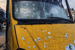 Guerre en Ukraine : huit blessés lors d'une frappe russe sur un bus à Kherson