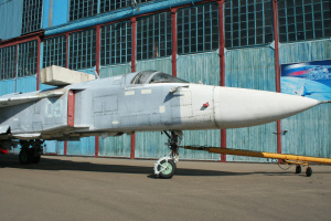 Ukrainische Drohnen zerstören russischen taktischen Bomber Su-24М auf der Krim
