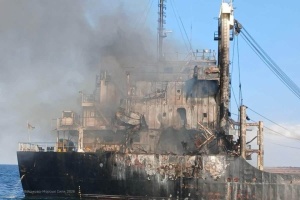 La Russie frappe un cargo battant pavillon de la Guinée-Bissau, cinq marins tués