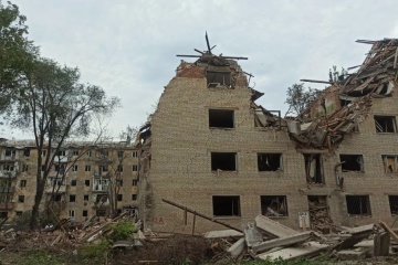 ウクライナ東部スロヴヤンシクをロシア軍が空爆　負傷者１４名