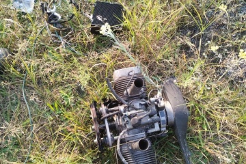 Se incendia una gasolinera tras ser alcanzada por un dron en la región de Cherníguiv; una persona resulta herida 