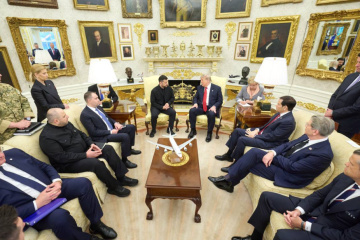トランプ米大統領、ゼレンシキー宇大統領との会談は「非常に良かった」