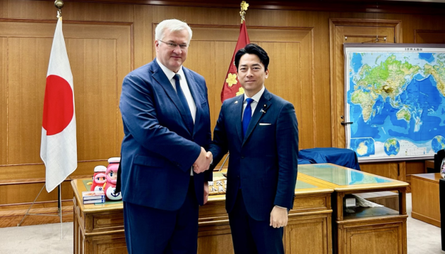 シビハ宇外相、小泉防衛相と会談　ロシア軍のキーウへの大規模攻撃を報告