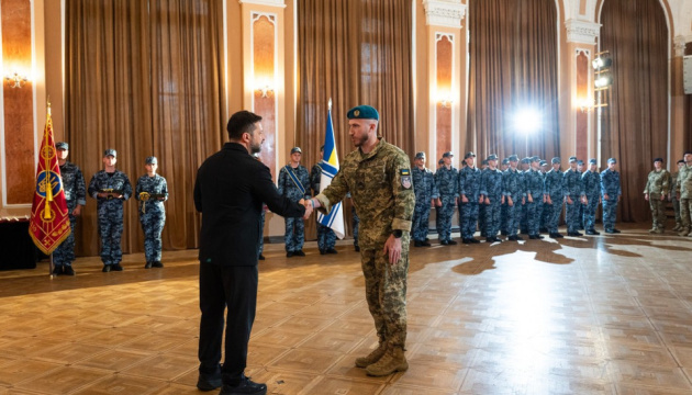 Зеленський нагородив воїнів ВМС та оголосив про створення в Одесі Академії військово-морських сил