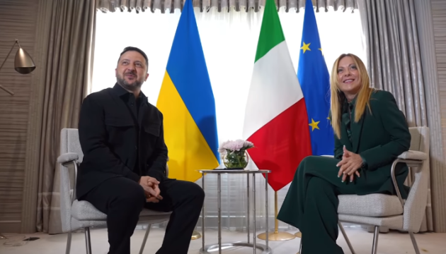メローニ伊首相、アンカラでゼレンシキー宇大統領と会談 「イタリアは今後もウクライナを支援していく」