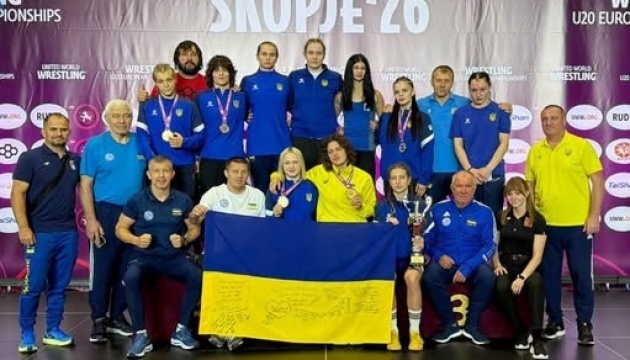 Українські борчині здобули п'ять медалей на Євро U20 у Скоп'є