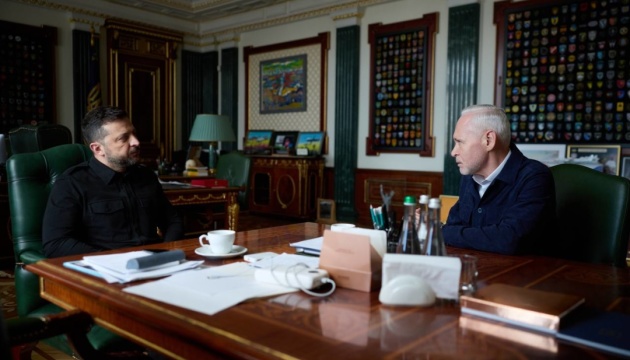 Zelensky meets Kharkiv Mayor to discuss resilience plans