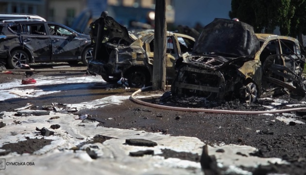 Rus hava saldırısında Sumy'deki yaralı sayısı 21'e yükseldi, üç kişi hayatını kaybetti
