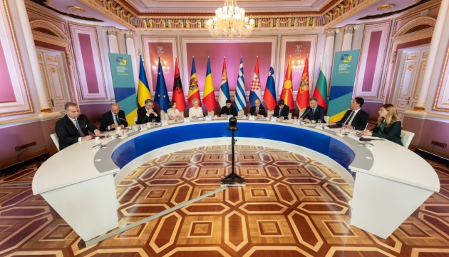 On ülke, Ukrayna-Güneydoğu Avrupa Zirvesi'nde Kyiv Bildirgesi'ni kabul etti