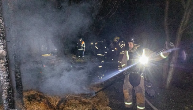 Russian drones strike Kharkiv, damaging residential areas, central park, and infrastructure