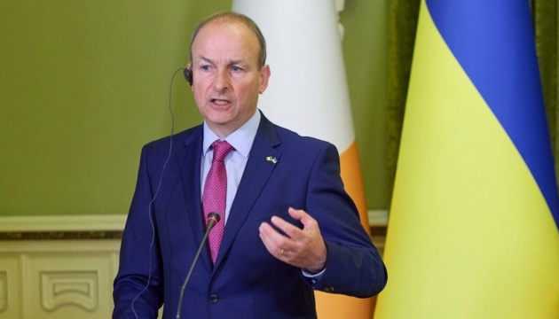 PM of Ireland, holder of EU Council presidency, arrives in Kyiv