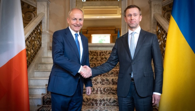 Koretsky discusses Ukraine's reconstruction with Prime Minister of Ireland