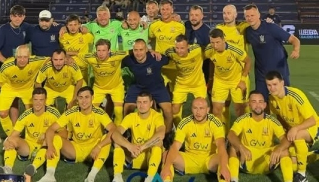 L'équipe ukrainienne de football 7 est en finale du Championnat d'Europe