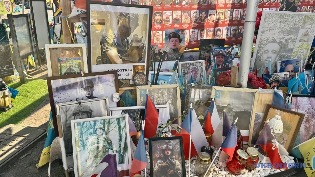 У Києві вшанували пам’ять загиблих в Україні чехів