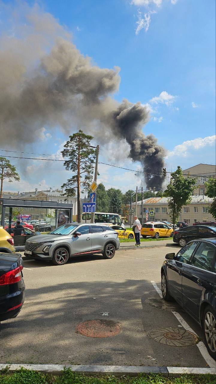 Під Москвою горить головний науковий центр, де розробляють балістику