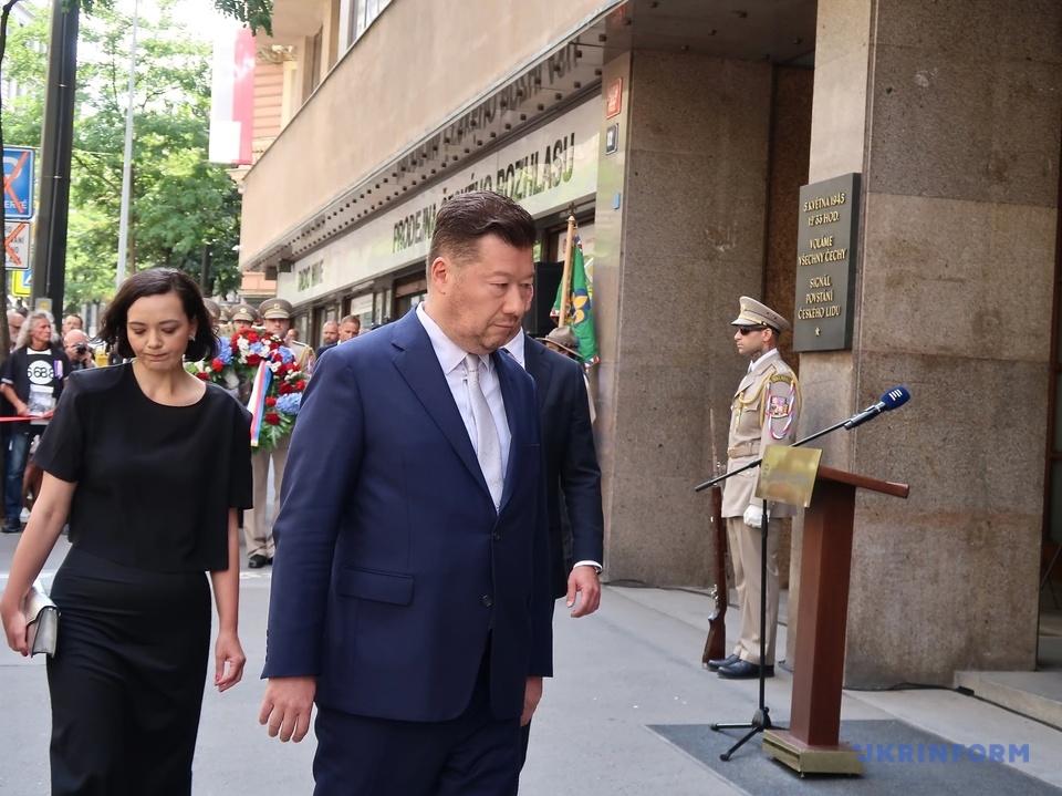 Президент Чехії провів паралелі між радянською окупацією 1968 року і війною Росії проти України