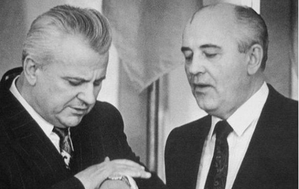 Леонід Кравчук і Михайло Горбачов