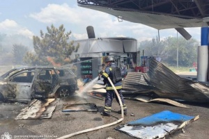 ロシア軍がウクライナ南部ドニプロペトロウシク州のガソリンスタンドを攻撃　死者３名