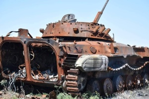 1240 Soldaten, 55 Artilleriesysteme, 5 Luftabwehrsysteme - Kampfverluste der Russen am Vortag