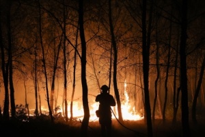 Les secouristes ukrainiens rentrent de France, où ils ont aidé à lutter contre les feux de forêt