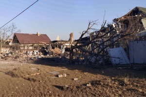 ウクライナ南部ザポリッジャ地区へのロシア軍攻撃により３名死亡