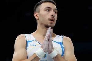 Ukrainian gymnast Chepurnyi wins European gold in vault