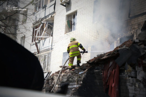 15 Menschen durch Absturz einer russischen  Drohne in Tschernihiw verletzt, darunter Kinder  
