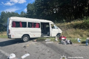 Dans la région de Jytomyr, une voiture est entrée en collision avec un minibus, faisant 7 blessés