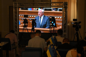 Le ministre ukrainien des Affaires étrangères présente trois priorités clés de la diplomatie nationale lors d’une intervention au Parlement