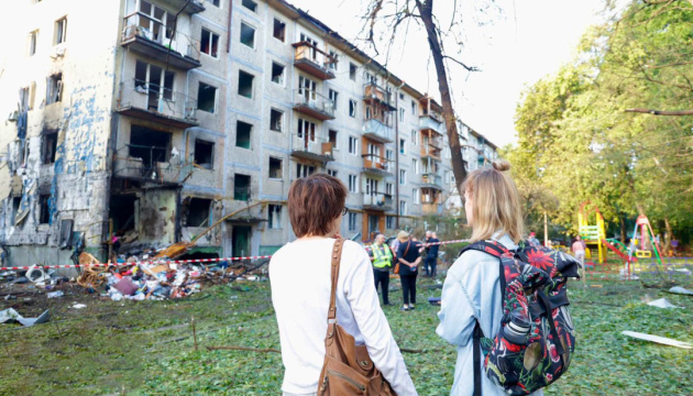 Masowy atak na Kijów: liczba rannych wzrosła do 30, dziewięciu zginęło