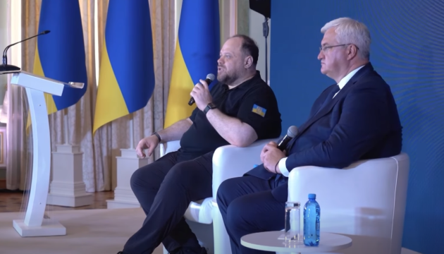 Стефанчук визначив пріоритети української дипломатії: зброя, енергетика і фінансова підтримка