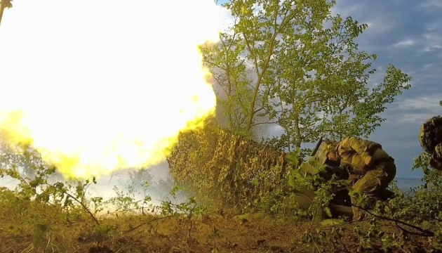 An der Front 226 Angriffe gemeldet, meiste Angriffe in Richtung Kostjantyniwka abgewehrt