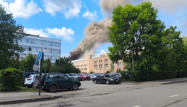 Під Москвою горить головний науковий центр, де розробляють балістику