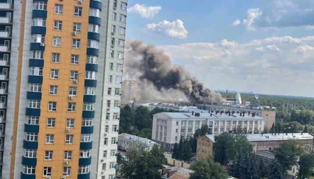 Arde el principal centro científico de desarrollo de armas balísticas cerca de Moscú