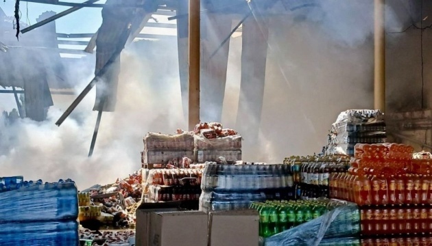 Ruslar, Pavlohrad'daki lojistik şirketlerine ait depolara saldırdı; bir ölü ve birkaç yaralı var