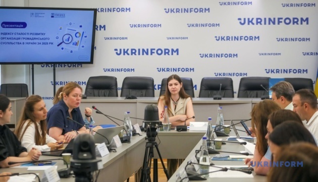 Індекс сталості розвитку організацій громадянського суспільства в Україні за 2025 рік