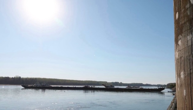 В Угорщині затоплять дві баржі для підняття рівня води у Дунаї